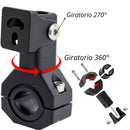 Soporte Manillar 360º Universal Faro/LED/Cámara MTC263