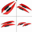 Alerón / Spioler Aerodinámico Universal Moto/Casco Adhesivo MTC283