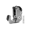 Montura Gancho Porta Casco Moto,Scooter, Bicicleta Aluminio CNC Tipo Hook Uso Rudo MTC284