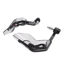 Cubremanos Moto Luz LED Ámbar Universal  Transparente tipo Ahumado MTC805