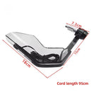 Cubremanos Moto Luz LED Ámbar Universal  Transparente tipo Ahumado MTC805