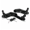 Cubremanos Motocicleta Luz LED Ámbar UNIVERSALES Tipo Carbono Racing  MTC806