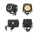 Faro LED Universal Luz  Blanca/Ambar 12V Moto C/Disipación de calor MTC810