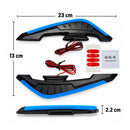 Luces LED Laterales ABS deportivos, modernos  Motocicleta urbano MTC819