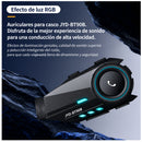 Intercom Casco Moto Bluetooth 5.4 Microfono Cámara HD 1080P frontal IP6 impermeable  MTC822