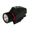Linterna Led Táctica Con Mira Láser Para Arma MTX12