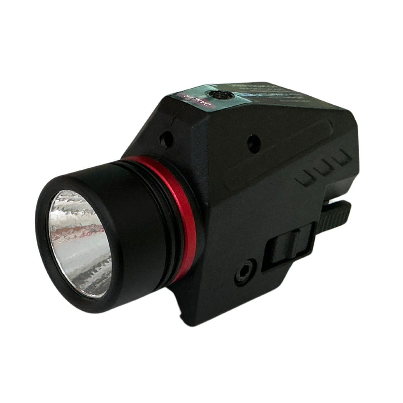 Linterna Led Táctica Con Mira Láser Para Arma MTX12