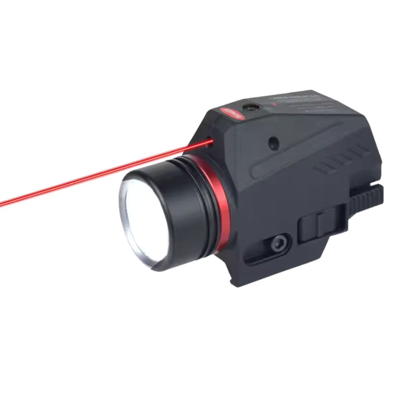 Linterna Led Táctica Con Mira Láser Para Arma MTX12