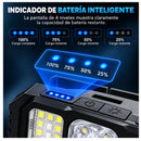 Lámpara Minera Ángulo 90º Ajustable 7 Modalidades Recargable MTYX121