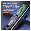 Barra Bici / Moto 4 pasos SOS 6 LED nivel carga  tipo-C MTYX92