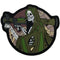 Parche Plástico Velcro Bandera Táctico Gotcha Insignia Qz00