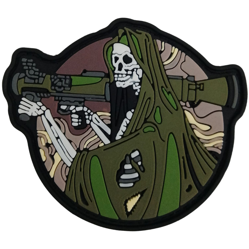 Parche Plástico Velcro Bandera Táctico Gotcha Insignia Qz00