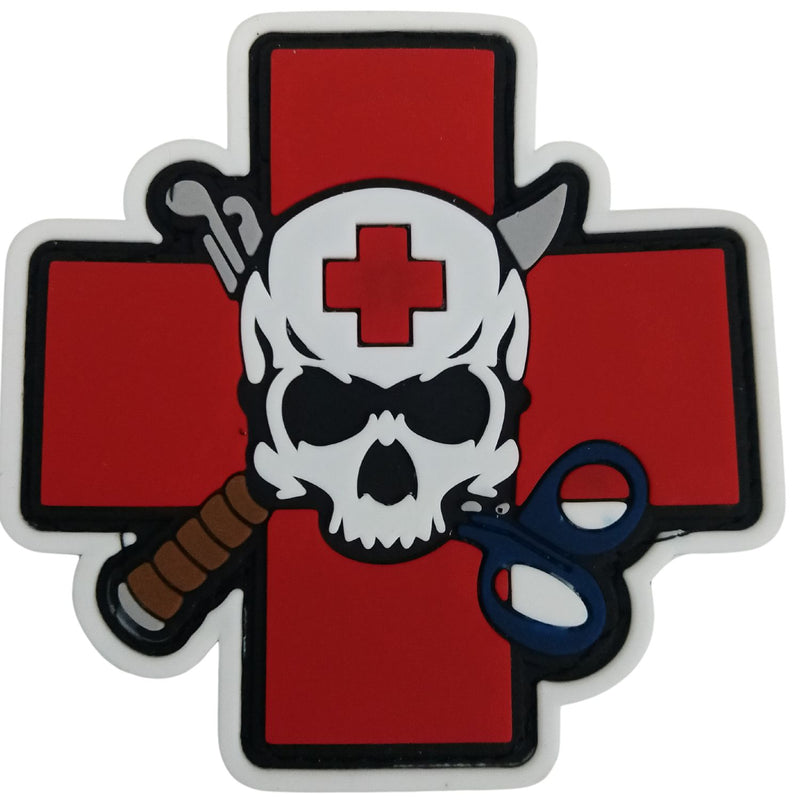Parche Plástico Velcro Bandera Táctico Gotcha Insignia Qz00