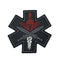 Parche Plástico Velcro Bandera Táctico Gotcha Insignia Qz00