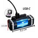 Lámpara Frontal LED COB 30W Recargable USB C Sensor de Movimiento NGSD282