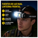 Lámpara Frontal LED Doble Luz con Sensor de Movimiento 180° + iman NGSD283