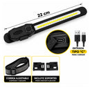 Lámpara LED Pulsera Cabeza 22 cm 8 Modalidades Recargable NGSD356
