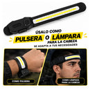 Lámpara LED Pulsera Cabeza 22 cm 8 Modalidades Recargable NGSD356