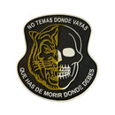 Parche Plástico Velcro Bandera Táctico Gotcha Insignia Qz00