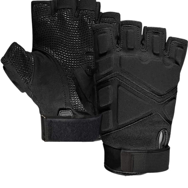 Guantes tacticos  medio dedo PJ