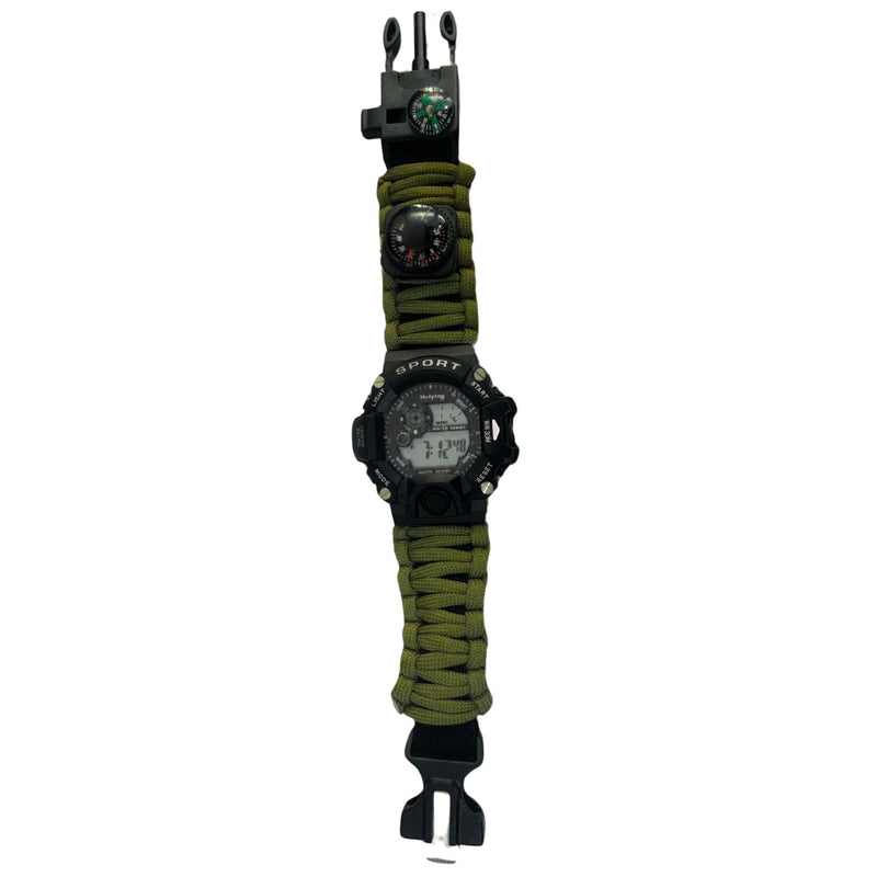 Reloj deportes supervivencia con luz PJ476