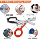 Tijeras trauma 6 en 1 plegable multifuncional PJ695