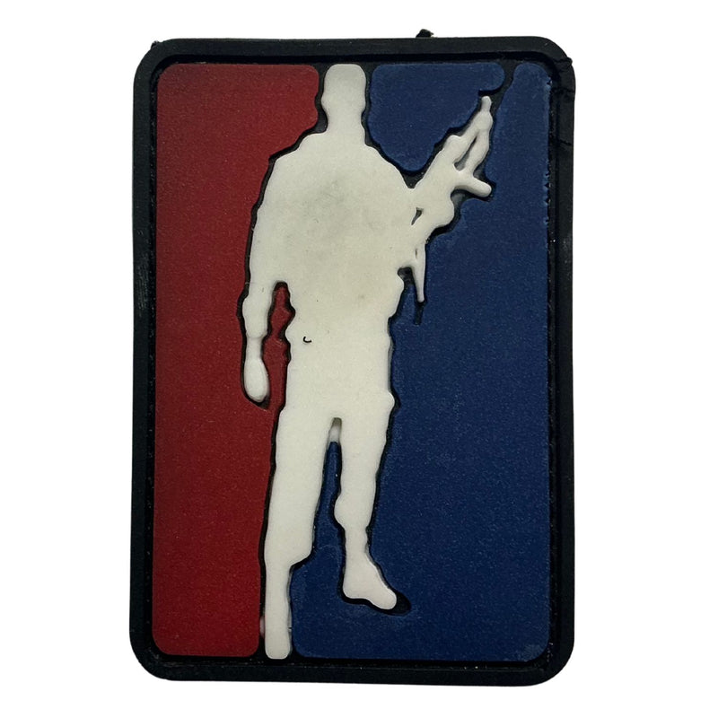 Parche Plástico Velcro Bandera Táctico Gotcha Insignia QZ00