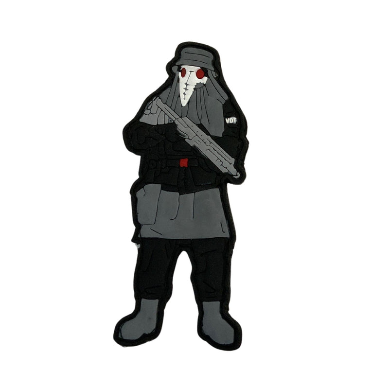 Parche Plástico Velcro Bandera Táctico Gotcha Insignia Qz00