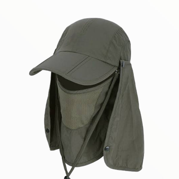 Gorra de solapa protección UV desmontable MZ-006