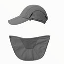 Gorra de solapa protección UV desmontable MZ-006