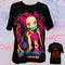 Playeras efecto fluorescente doble estampado 100% Algodón SN135