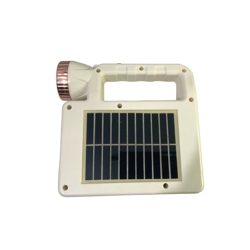 Linterna led solar recargable 2 paos con foco alterno DT6807