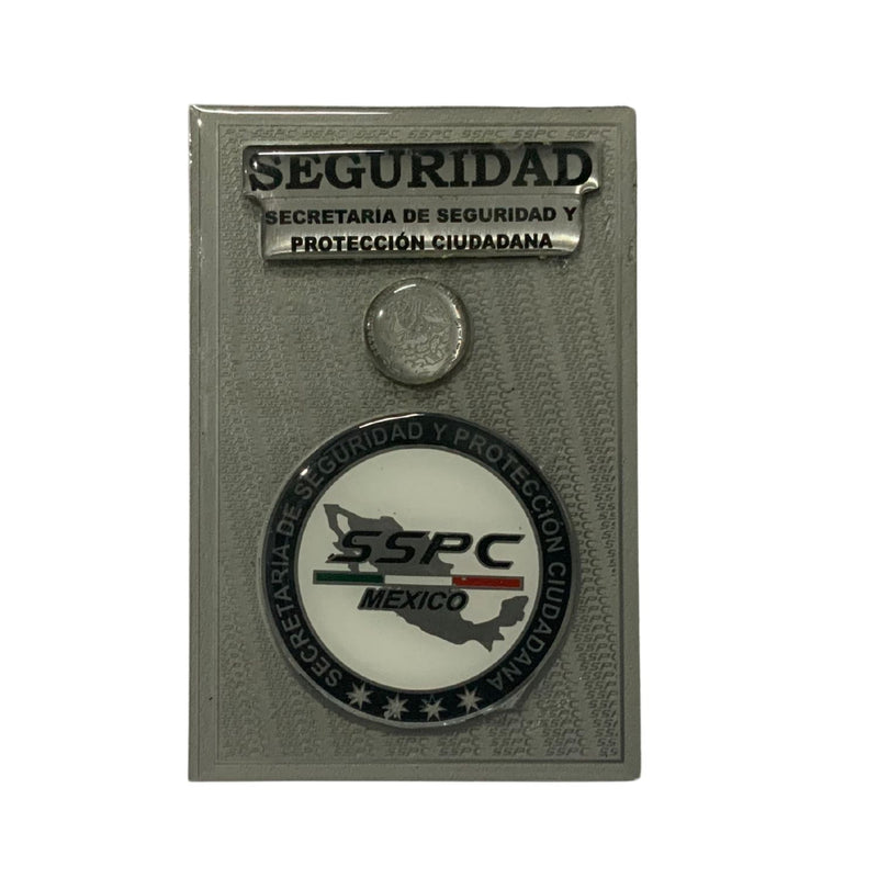 Placa Metálica Identificación GN SSPC Federal etc para Perrera SN2