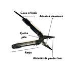 13 en 1  Pinza Gerber multi-tools: lima, regla ultraportatil SN197