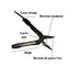 13 en 1  Pinza Gerber multi-tools: lima, regla ultraportatil SN197