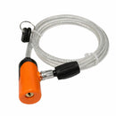 Candado Antirrobo Tipo Cable Espiral Reforzado Bici/ Scooter/Moto S6605