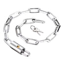 Cadena Antirrobo Bicicleta /Scooter/ Moto Acero Reforzado con Llaves S88