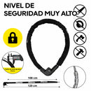 Candado Antirrobo Cable Reforzado 120 CM Moto/Bici S925