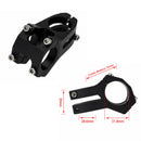 Soporte Elevador Manubrio 31.8mm Universal Aluminio Negro SHT43