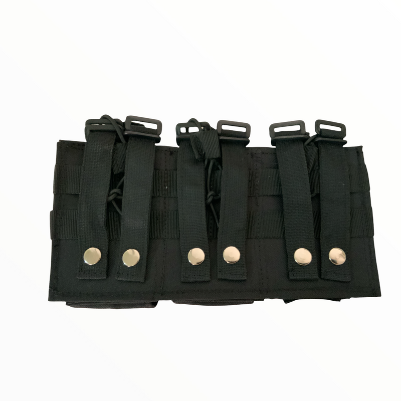 Porta cargadores R doble con sistema molle para chalecos, cinturones, ropa, mochilas, etc. SN144