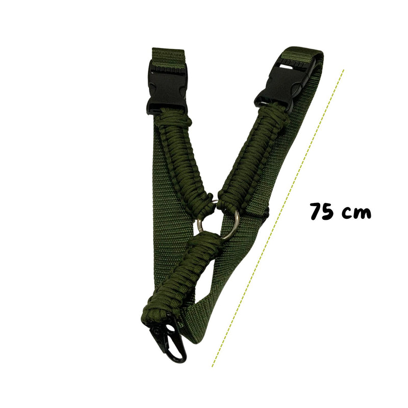 Portafusil  1 punto cuerda Paracord Anillo Reforzado SN217