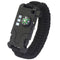 Pulsera Emergencia: Láser,Lampara (Fijo-SOS),Silbato,Espejo MARCA: EASTWEST SN177