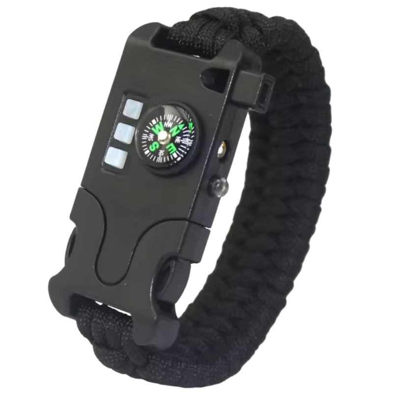 Pulsera Emergencia: Láser,Lampara (Fijo-SOS),Silbato,Espejo MARCA: EASTWEST SN177