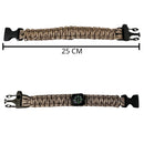 Pulsera de Supervivencia,Brújula,Silbato MARCA: EASTWEST SN178