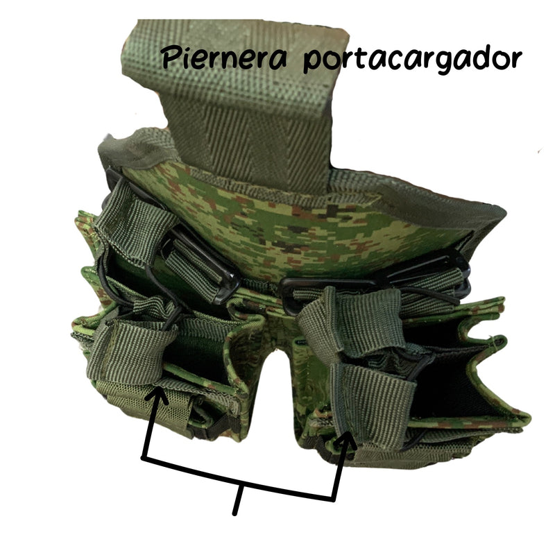 Piernera 4 Porta Cargadores SN184