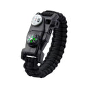 7 en 1: Pulsera Paracord Supervivencia, Luz Led, pedernal..  Sn191