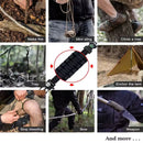 7 en 1: Pulsera Paracord Supervivencia, Luz Led, pedernal..  Sn191