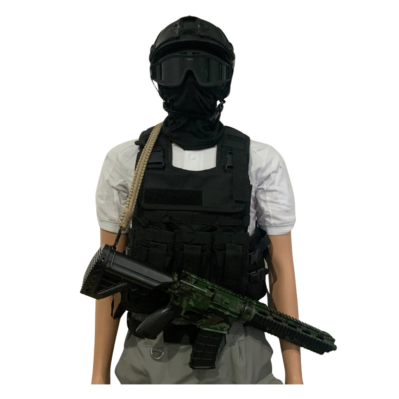 Porta fusil Cuerda Paracord Arnés Reforzado – Resistencia y Comodidad SN198