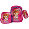 3 en 1 Juego de Mochila Infantil  Diseño 3D Luz LED  +Lonchera +Estuche Surtido SN209