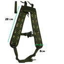 Accesorios Militares COLOR T3: Porta cargadores, Fornitura, Bolsa recuperadora, Tirantes.. SNT3